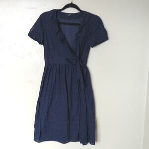 J. Crew Navy Midi Dress